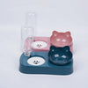 Pet Cat Automatic Feeder Bowl Water Dispenser