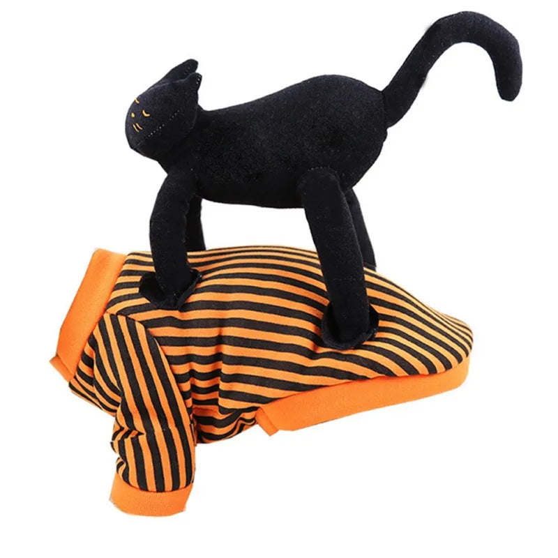 Funny Pet Cat Halloween Party Cute Comfort Clothes