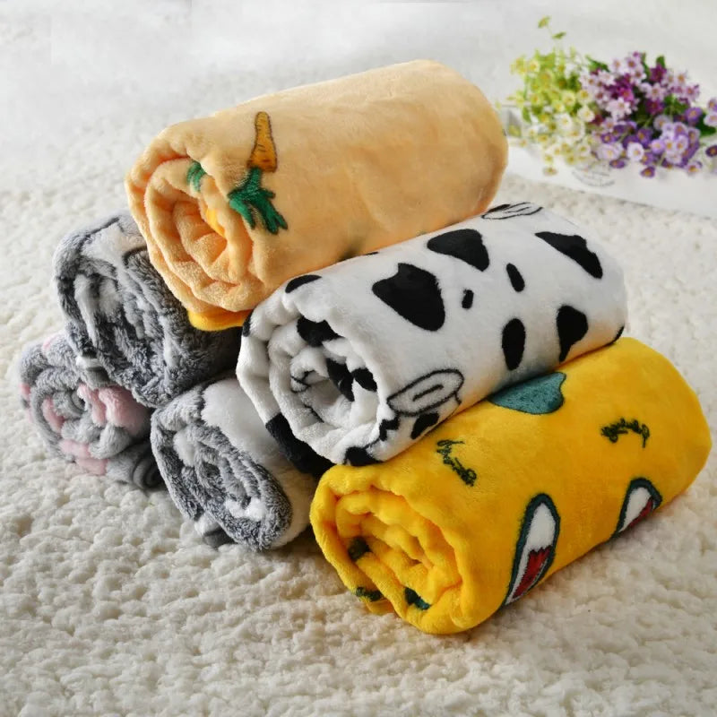 Pet Cat Blanket Soft Fleece Mat