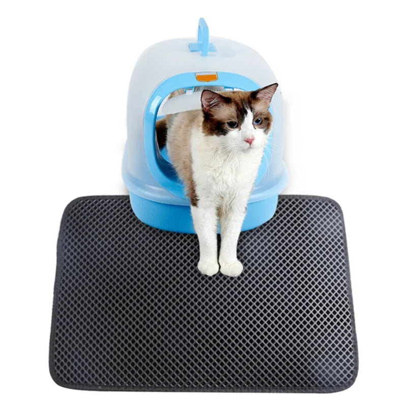 Pet Cat Double Layer Anti Splash Mat