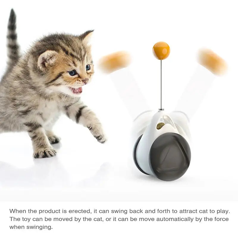 Automatic Pet Cat Toys with Wheel