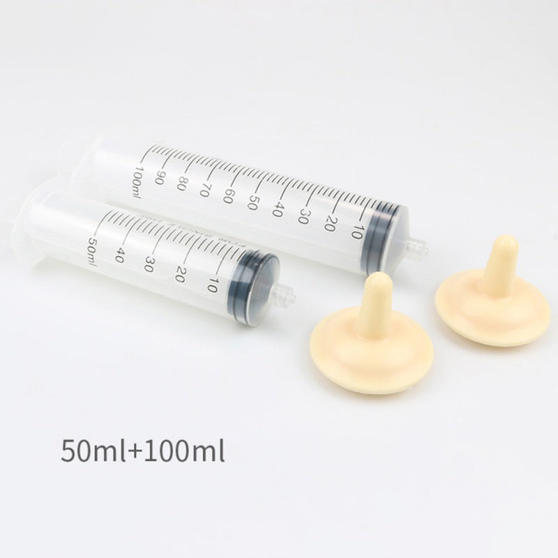 Kitten Puppy Cat Milk Syringe Puppy Feeder