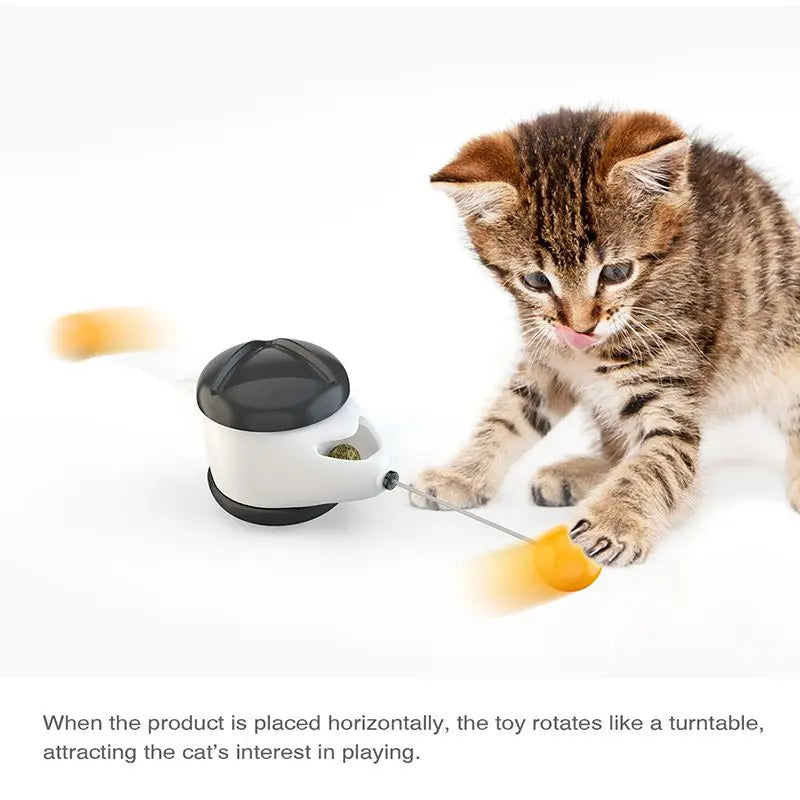 Automatic Pet Cat Toys with Wheel