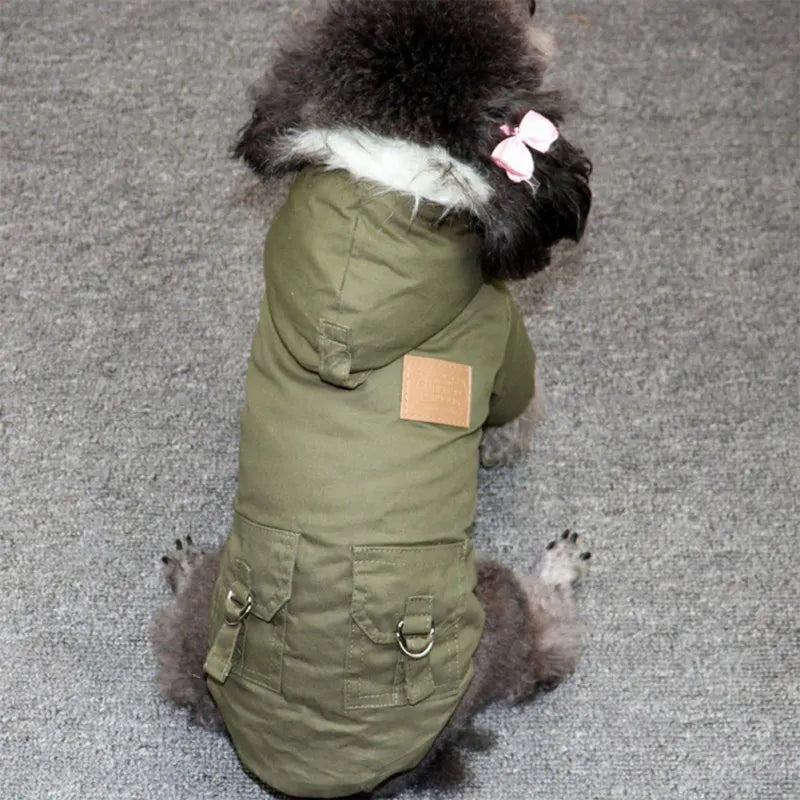 Winter Dog Clothes Warm Puppy Jacket