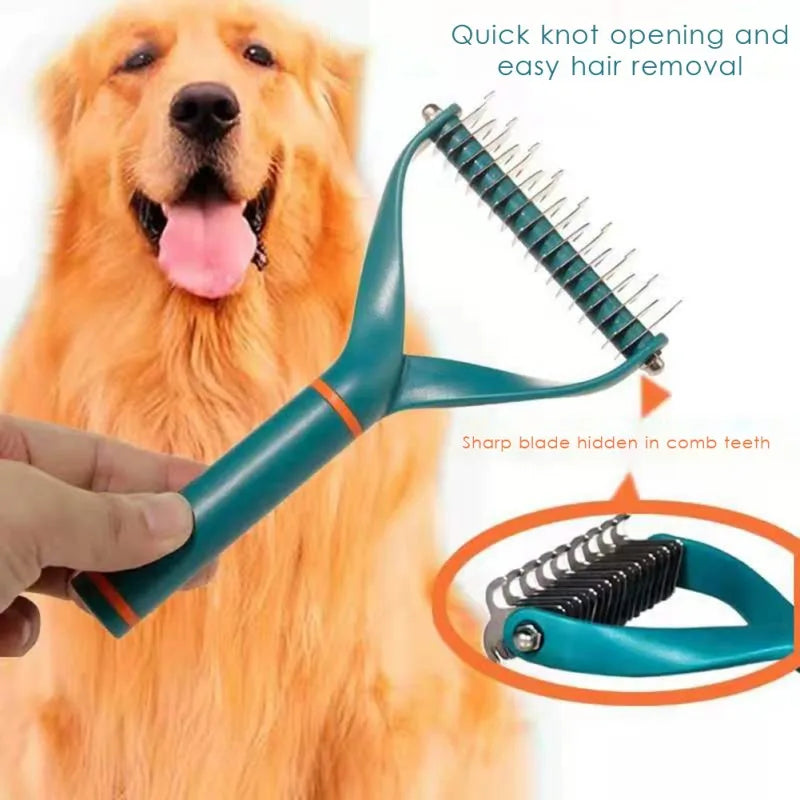 Comb Self Cleaning Brush