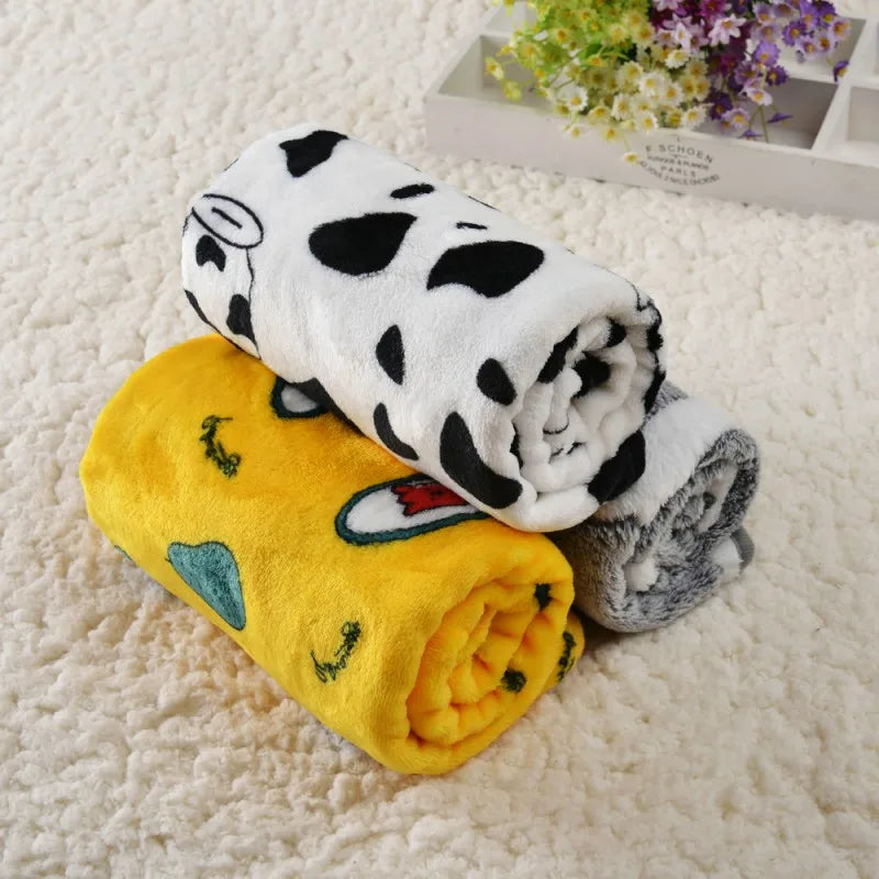 Pet Cat Blanket Soft Fleece Mat