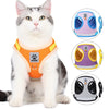 Pet Cat Breathable Mesh Harness Leash Set