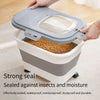 Collapsible Dog Food Storage Container