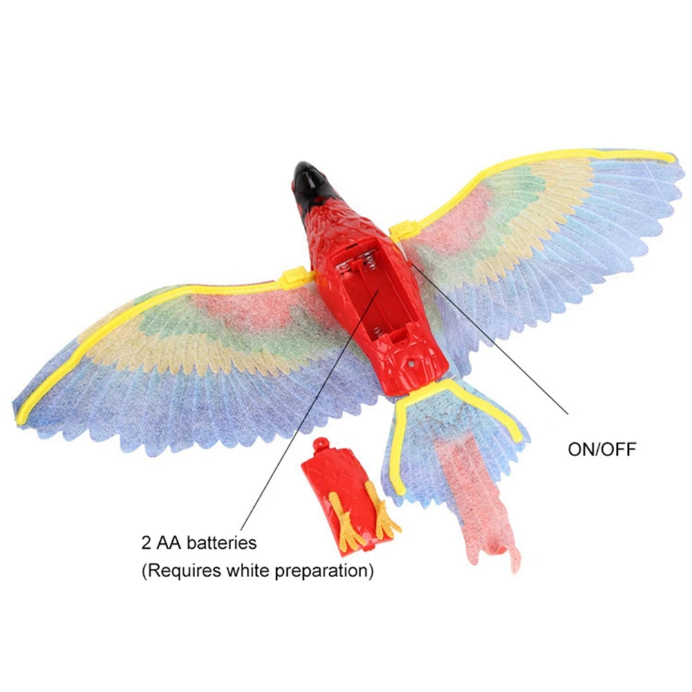 Electric Hanging Eagle Flying Bird Cat Toys