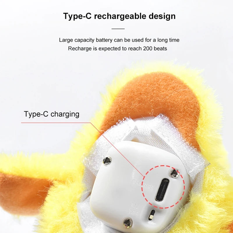 Interactive Electric Flapping Duck Cat Toys