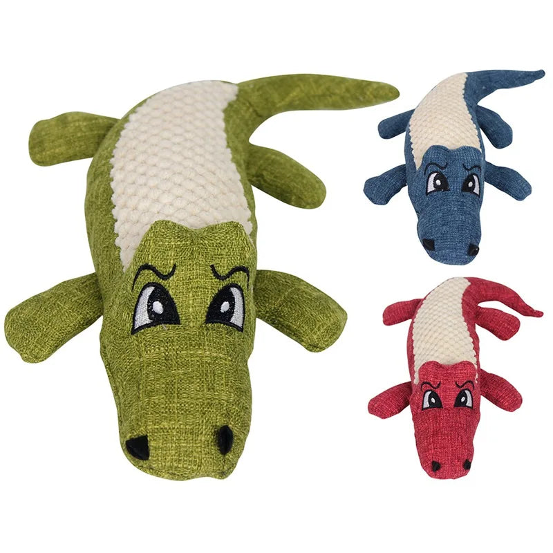 Crocodile Shape Dog Sound Toy