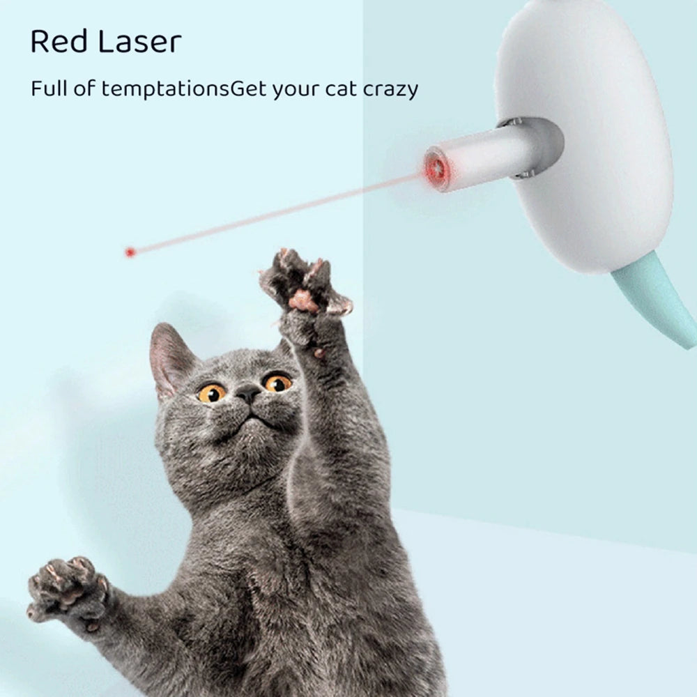 Automatic Laser Teasing Cat Collar Toy