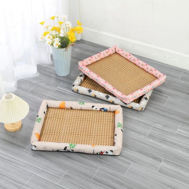 Pet Cat Square Summer Cooling Bed