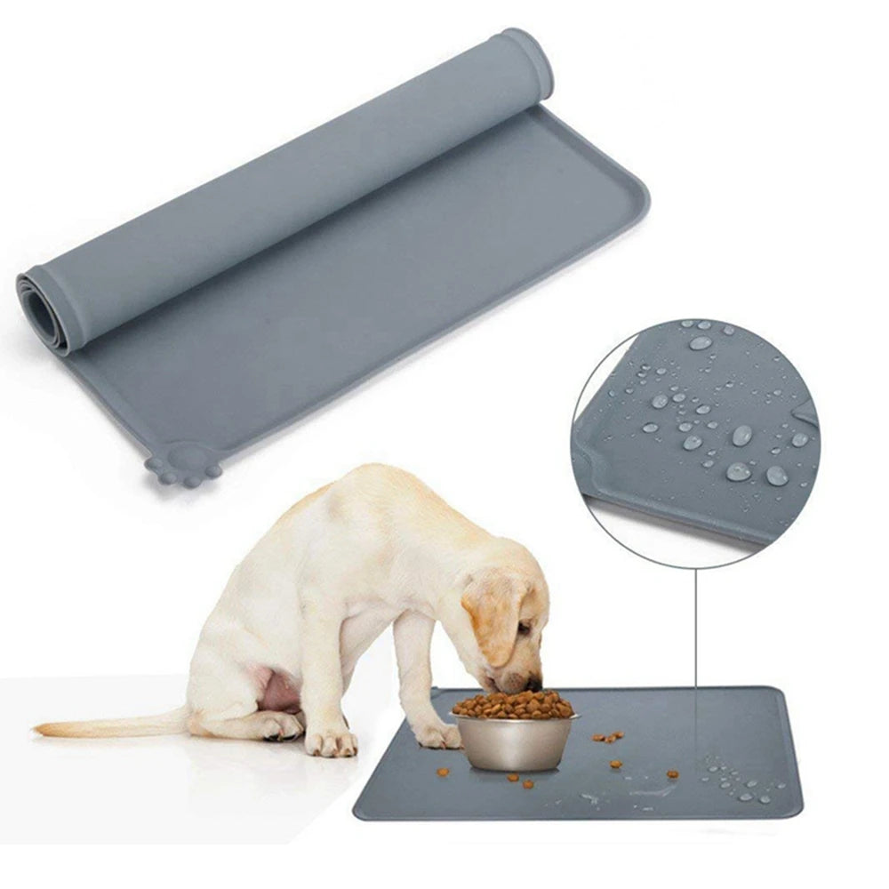 Dog  Bowl Food Mat