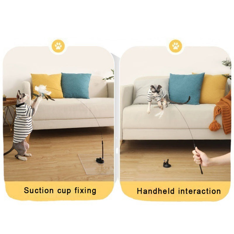 Simulation Bird interactive Cat Toy