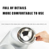 Stainless Steel Dog Bowl Double Food Container