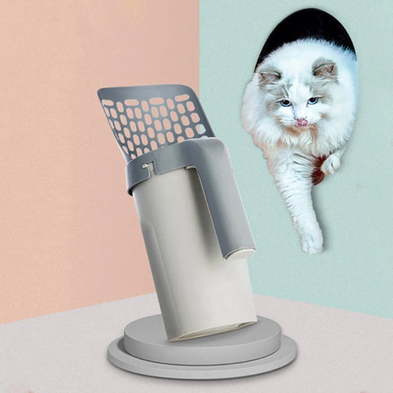 Pet Cat Litter Scoop Self-cleaning Litter Box