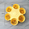 Pet Cat  Six Grid Petal Food Bowl