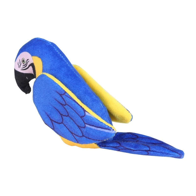 Simulation Parrot Squeaky Bird Cat Toy