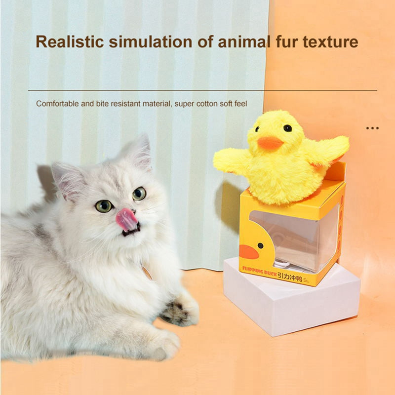 Interactive Electric Flapping Duck Cat Toys