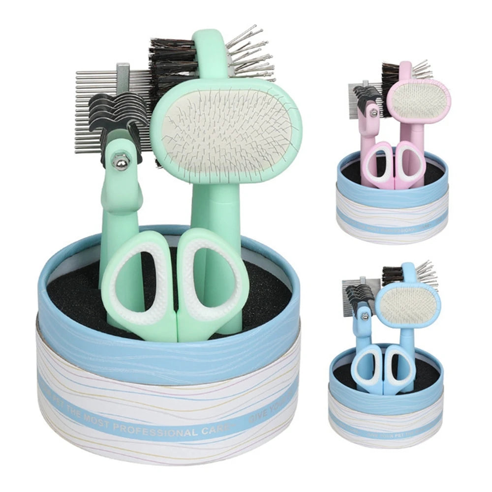 Dog Grooming Hair Removal Comb Set