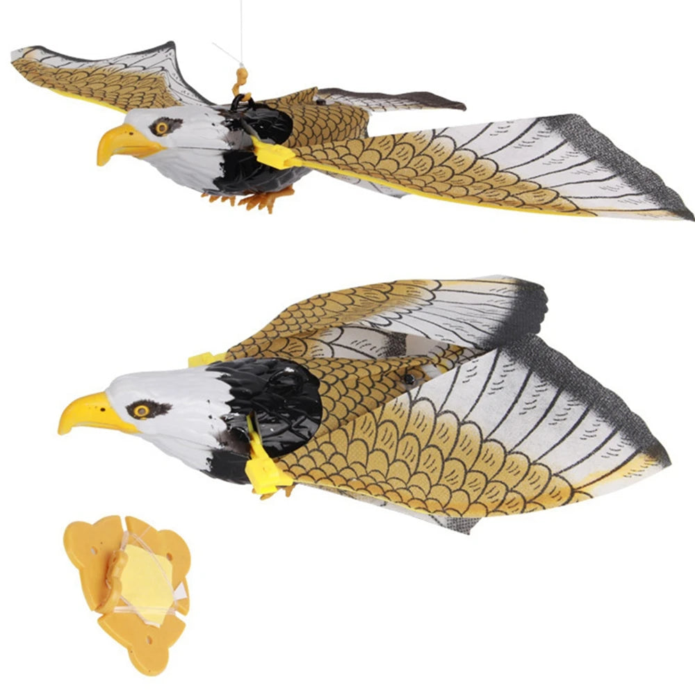 Electric Hanging Eagle Flying Bird Cat Toys