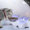 Pet Cat Automatic Feeder Bowl Water Dispenser