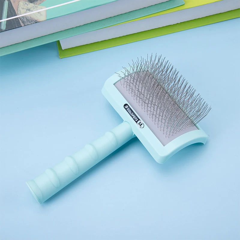 Pet Grooming Comb Shedding Hair Remove Needle Brush