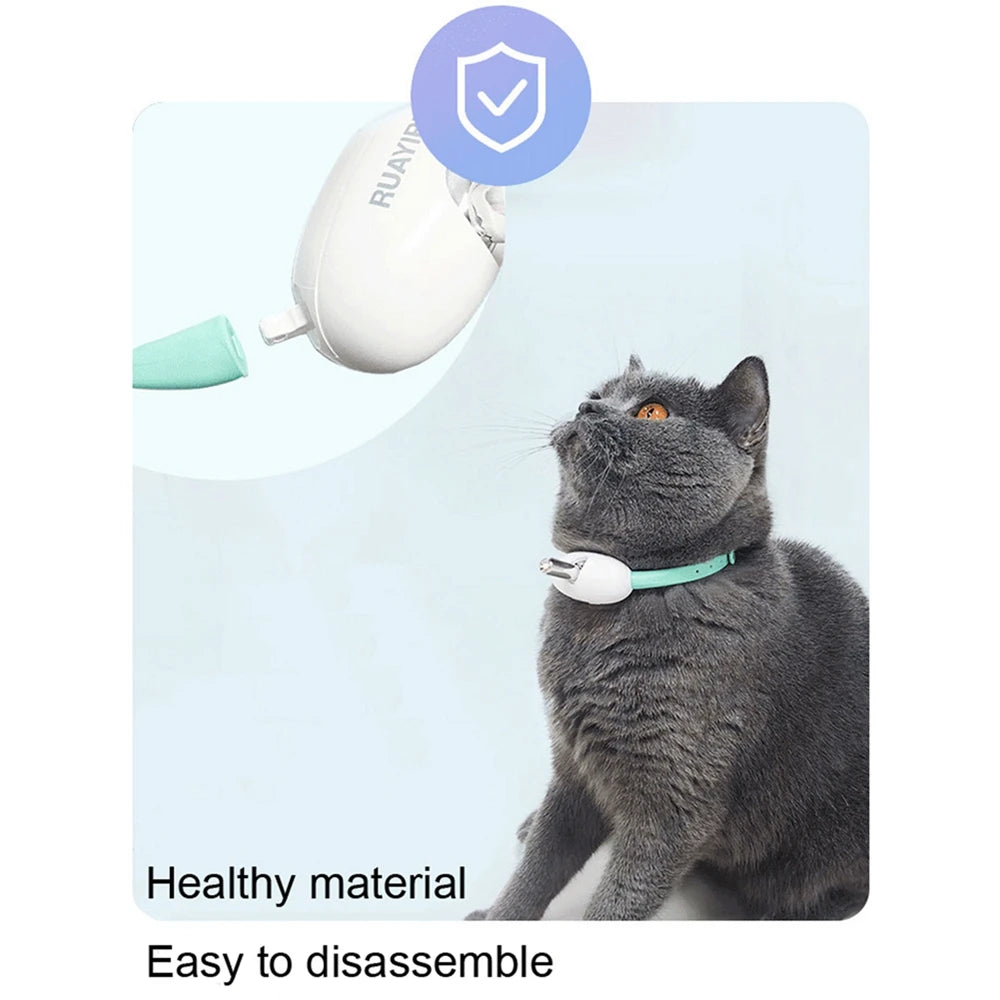 Automatic Laser Teasing Cat Collar Toy